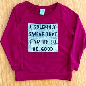 Harry Potter Mermaid Sequin Sweatshirt